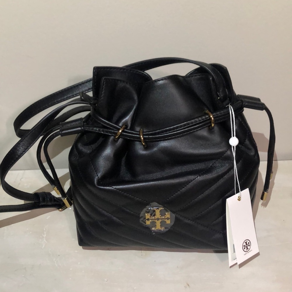 Tory Burch Kira Chevron Mini Bucket Bag